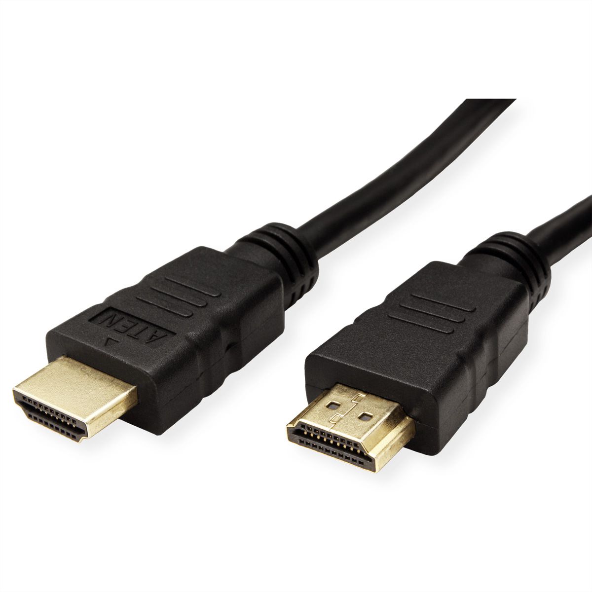 ATEN 2L-7DA6H High Speed True 4K HDMI Kabel mit Ethernet, schwarz, 0,6 m