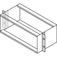 SCHROFF 19"-Winkel Typ F, tiefenvariabel - 19"WINKEL 6HE UNIV. 2STK