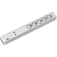 BACHMANN 19" 1,5HE 5xCEE7/3 1xGVS Strom 2,0m CEE7/7