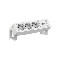 BACHMANN DESK2 white 3xCEE7/3 0,2m GST18 RAL9010