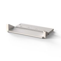 SCHROFF 19"-Geräteträger, Stellfläche 430 x 400mm, RAL7035