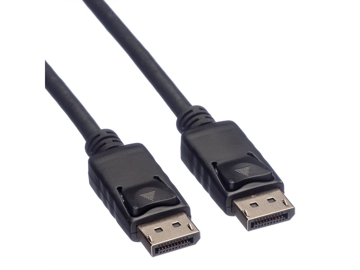 ROLINE GREEN DisplayPort Kabel, DP ST - ST, schwarz, 1 m