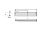 SCHROFF Gleitschiene, 40 kg - GLEITSCHIENEN 300T 40KG(1PA)