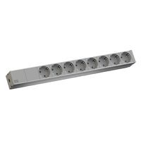 BACHMANN 19" 1HE 8xCEE7/3 mit Prüfleitung