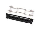 TRENDnet TC-P12C6V Patch Panel, 12-Port Wall Mount Cat6 ungeschirmt