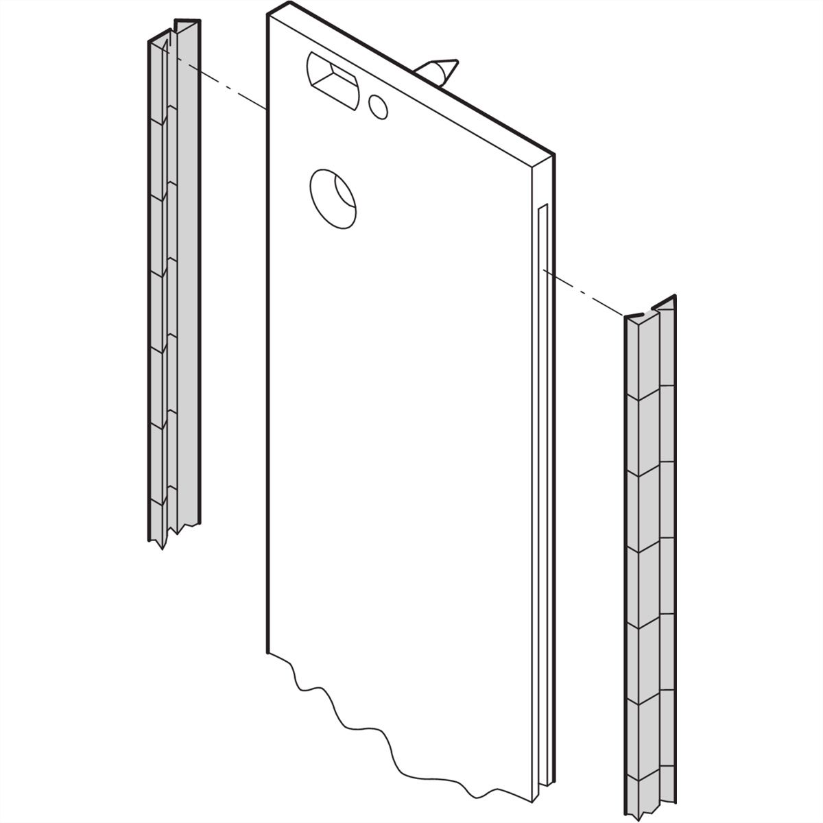 SCHROFF EMV-Dichtung (Stahl, rostfrei) - EMC DICHTUNG 4HE 142LG 10ST.