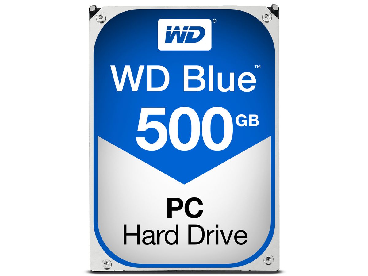 Western Digital Blue Interne Festplatte 500 GB 7200 RPM 32 MB 3.5" Serial ATA III