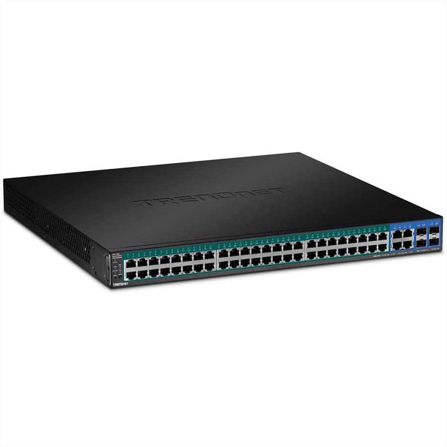 TRENDnet TPE-5048WS 52-Port Gigabit Web Smart PoE+ Switch