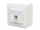METZ CONNECT E-DAT C6A LSA++ Dose, 1 Port, AP, verkehrsweiß