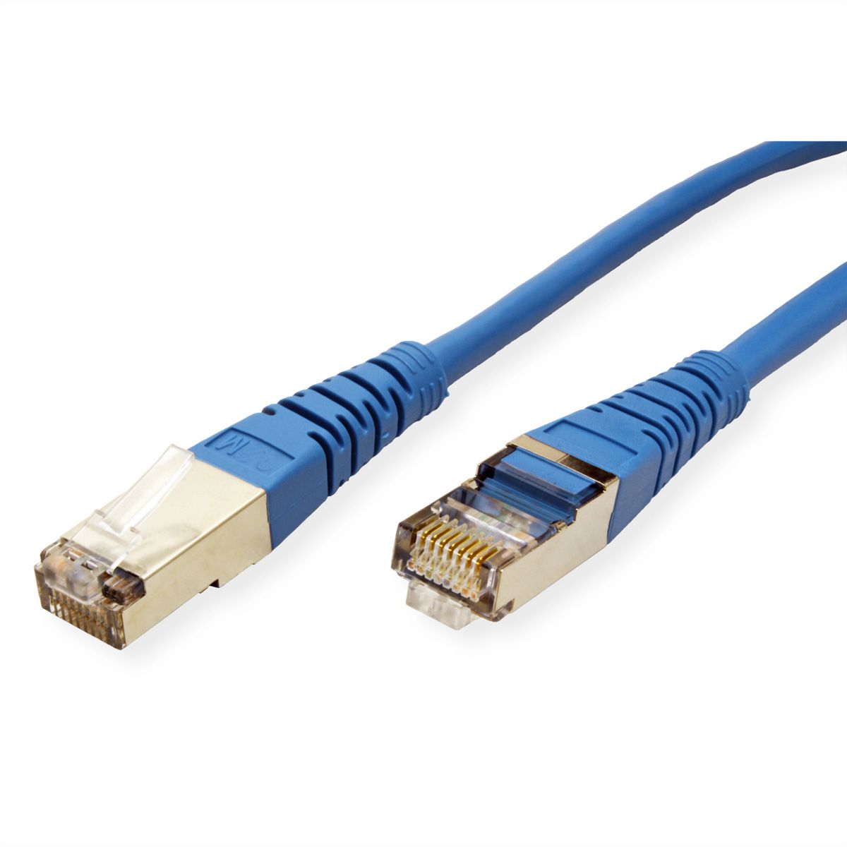 ROLINE Patchkabel Cat.5e (Class D) SF/UTP, blau, 2 m