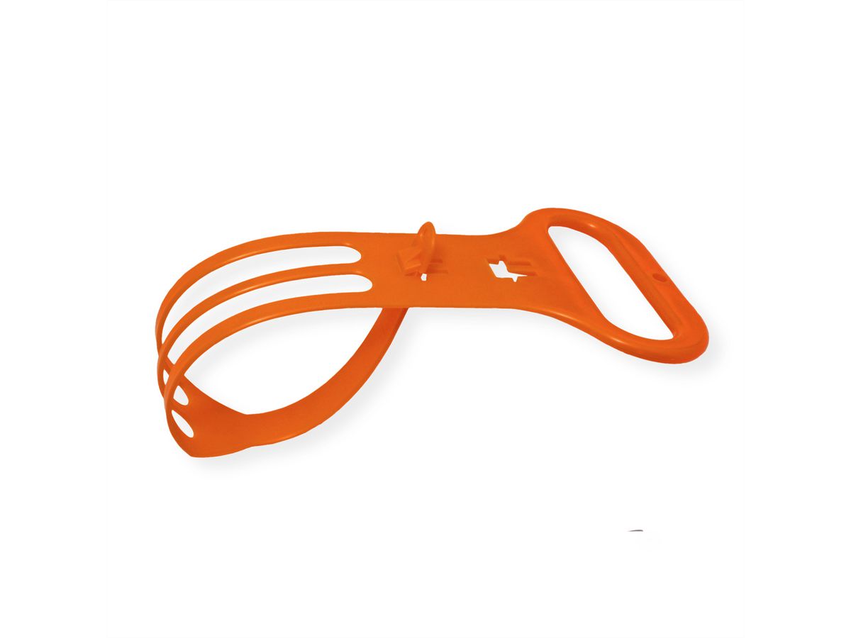 BACHMANN Kabeltragehilfe, PVC, orange, für Leitungen und Schläuche