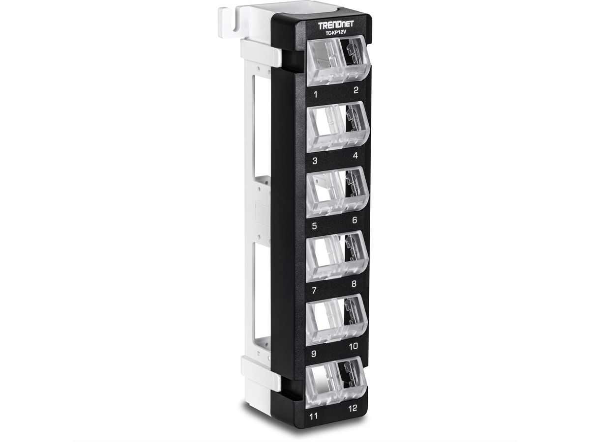 TRENDnet TC-KP12V Keystone Patchfeld 12-Port Blank