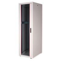 ROLINE 19-Zoll Netzwerkschrank Basic 42 HE, 600x800 BxT Glastür grau