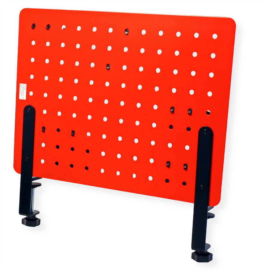 VALUE Stecktafel für Gamer, Klemmhalterung, rot