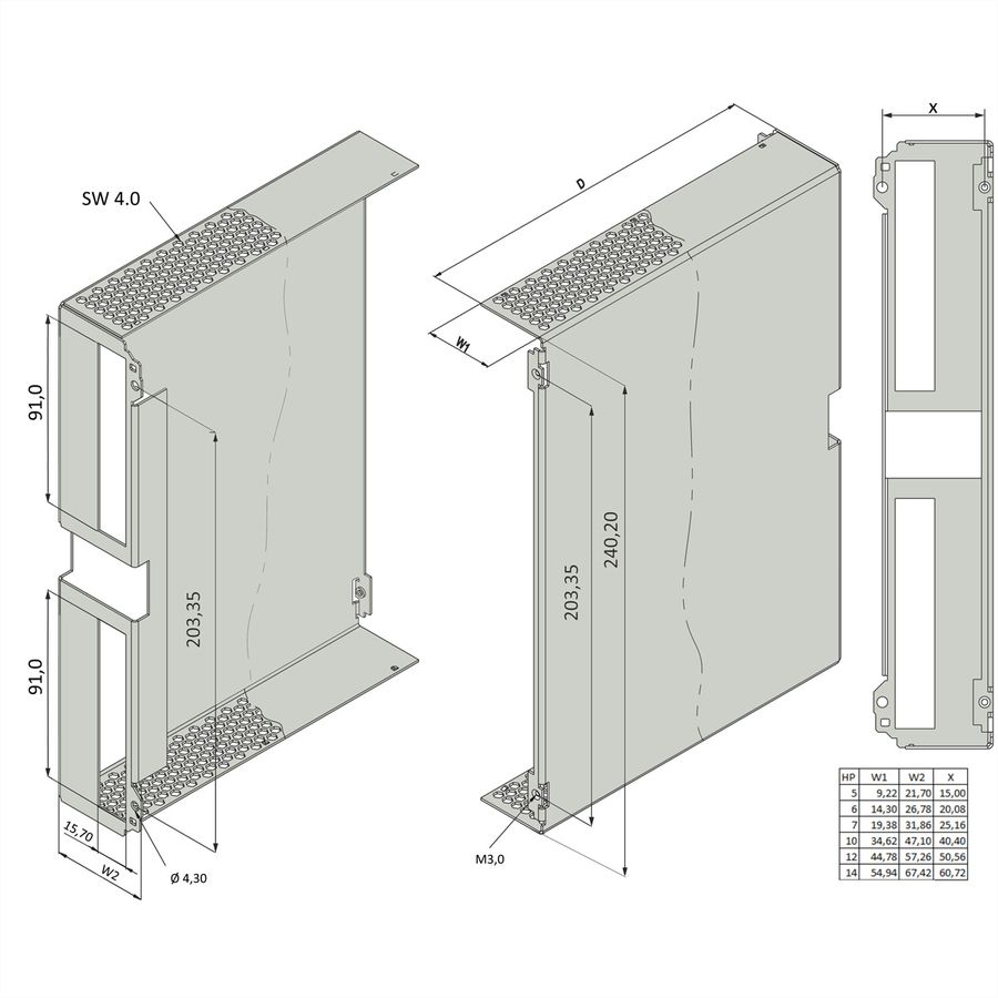 SCHROFF KAS HAUBE S 6HE 7TE 167T