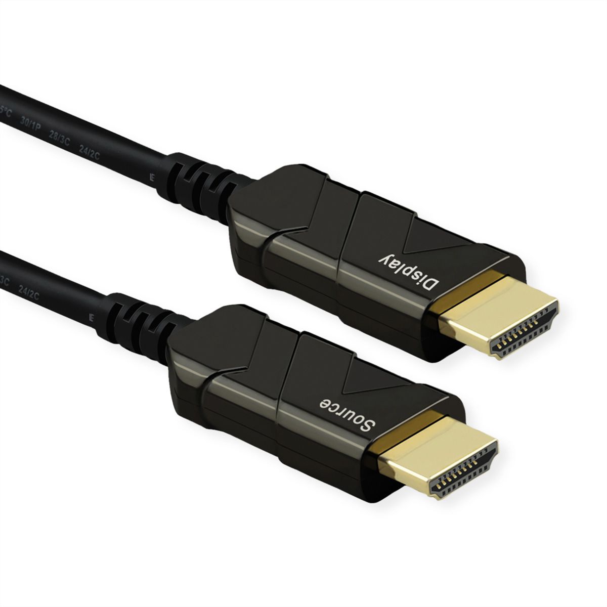 ROLINE Ultra HDMI Aktiv Optisches 8K Kabel, 10 m