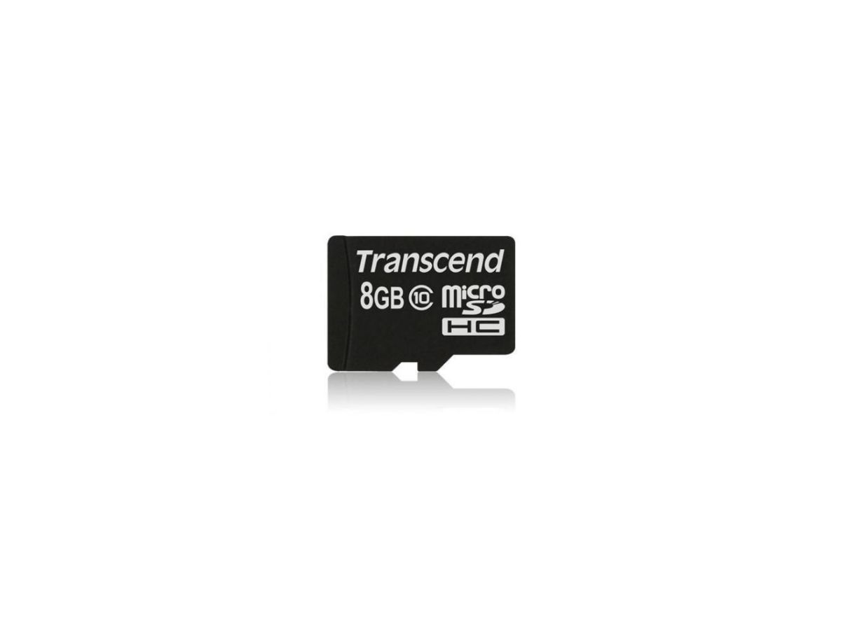 Transcend 8GB microSDHC Class 10 UHS-I (Ultimate) 8GB MicroSDHC MLC Klasse 10 Speicherkarte