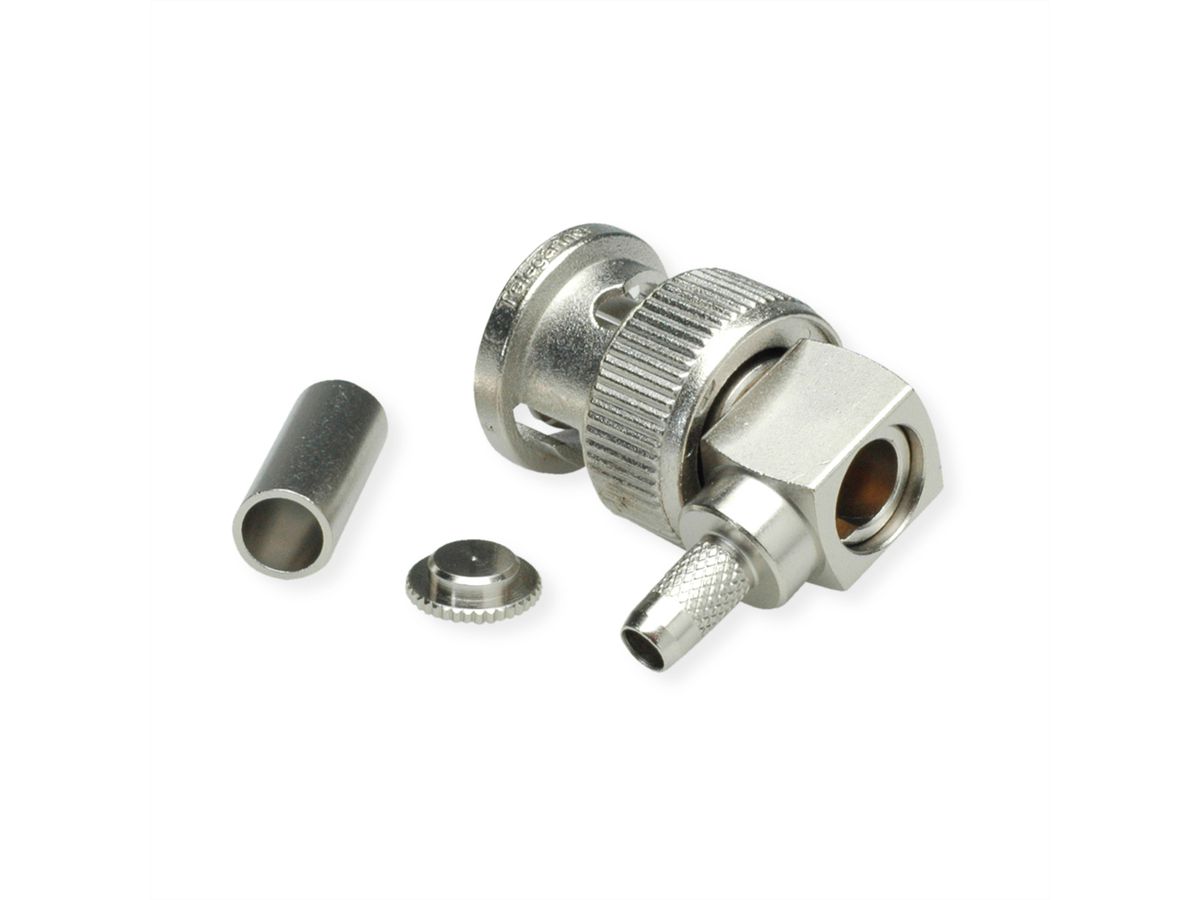 TELEGÄRTNER BNC-Winkelstecker 75 Ohm