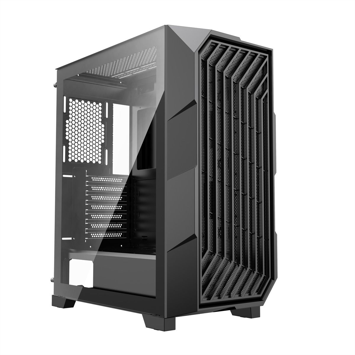 XILENCE Xilent Breeze II ATX PC-Gehäuse schwarz, X812.ARGB Gaming ATX PC Case