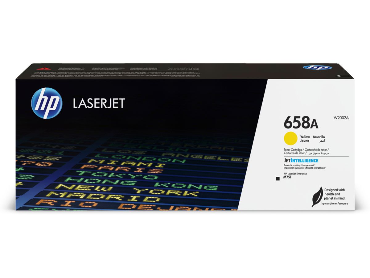 HP 658A Gelb Original LaserJet Tonerkartusche