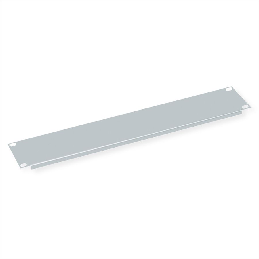 VALUE 19-Zoll-Blindplatte 2 HE, grau