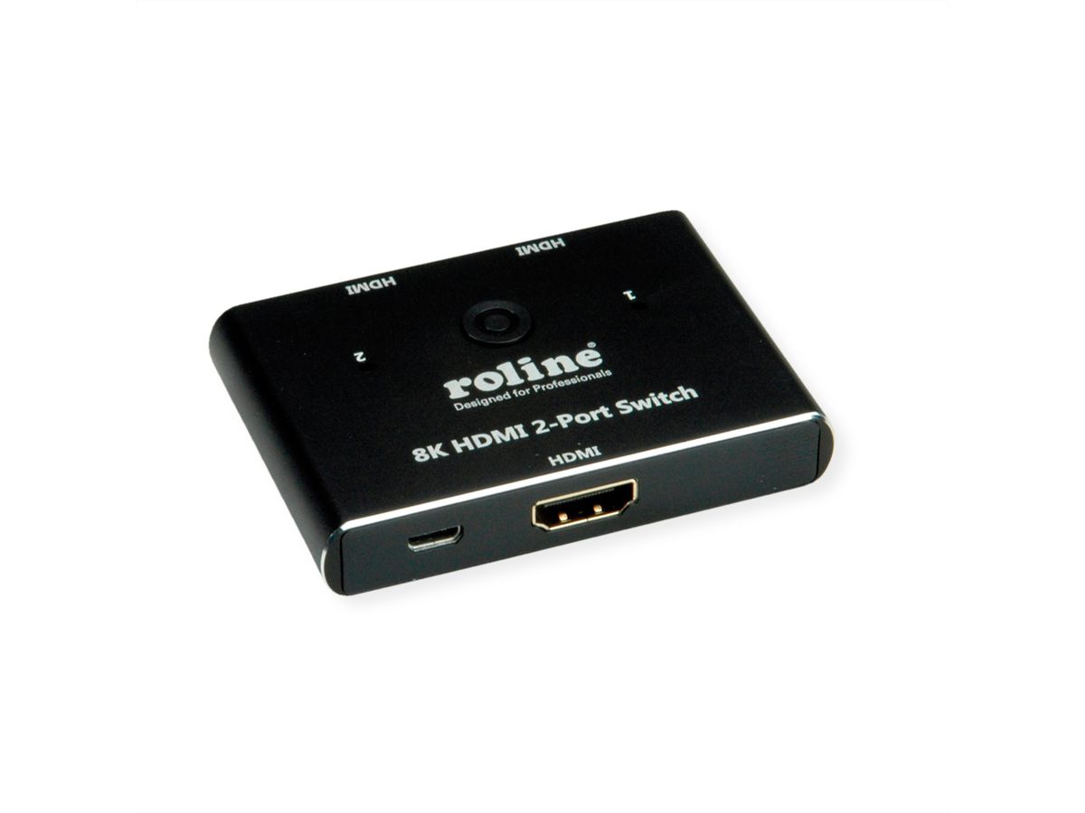 ROLINE 8K HDMI Switch, 2-fach