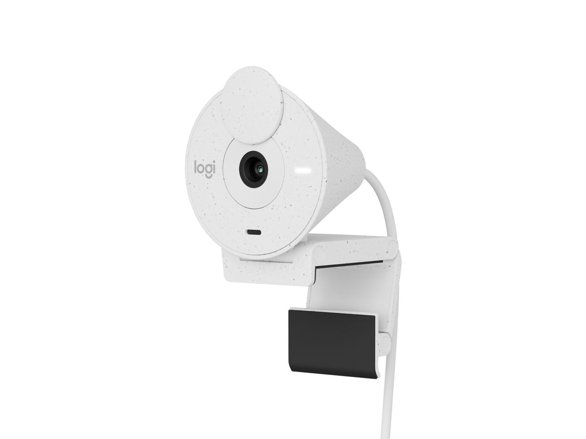 Logitech Brio 300 Webcam 2 MP 1920 x 1080 Pixel USB-C Weiß