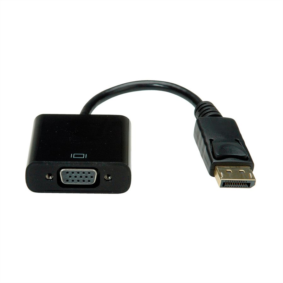 VALUE DisplayPort - VGA Adapter, DP ST - VGA BU, passiv