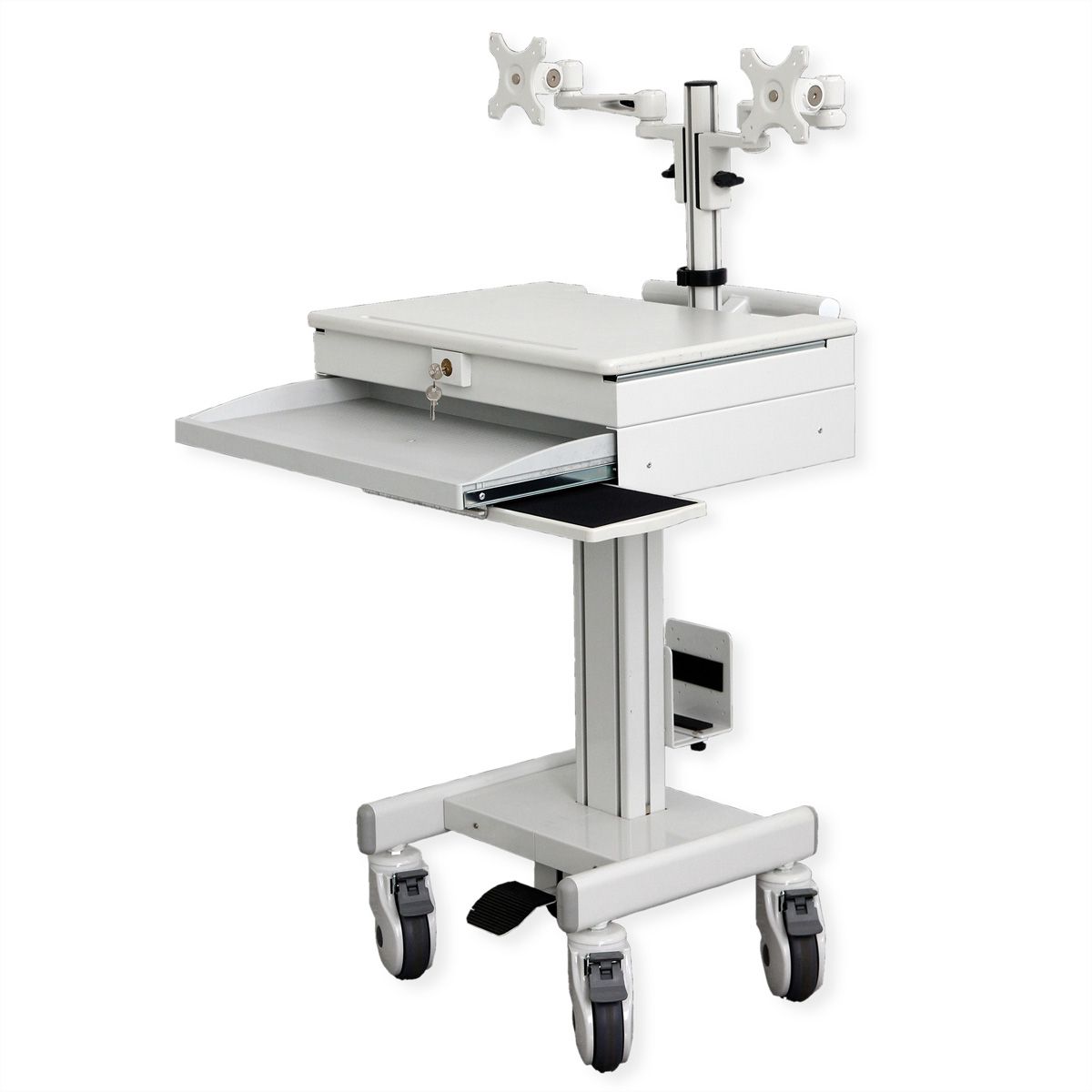 ROLINE Mobile PC-/LCD-Arbeitsstation, höhenverstellbar, bis 26 kg