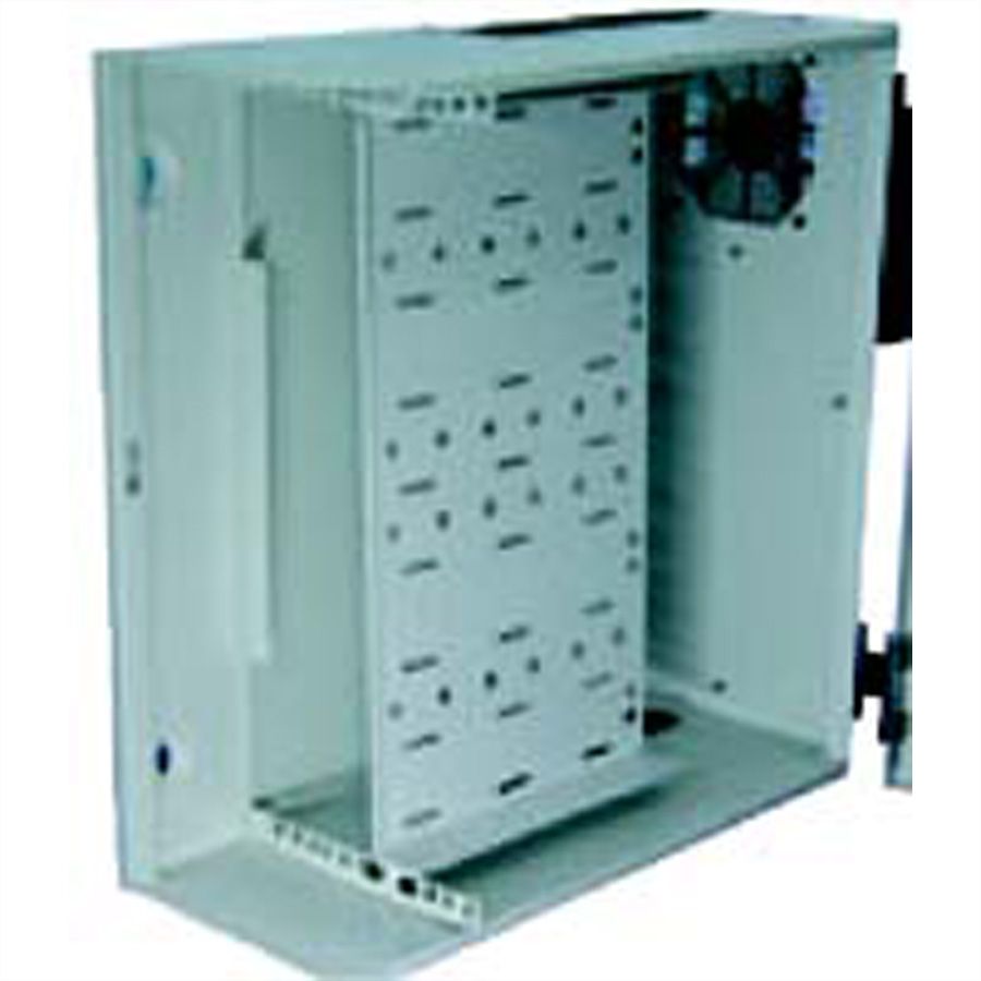19"-Fachboden 1 HE, senkrechte Montage, T: 250mm