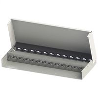 TELEGÄRTNER Mini-Verteiler MPD24 Cat.6A (Class EA), für Wandmontage, 24 Ports
