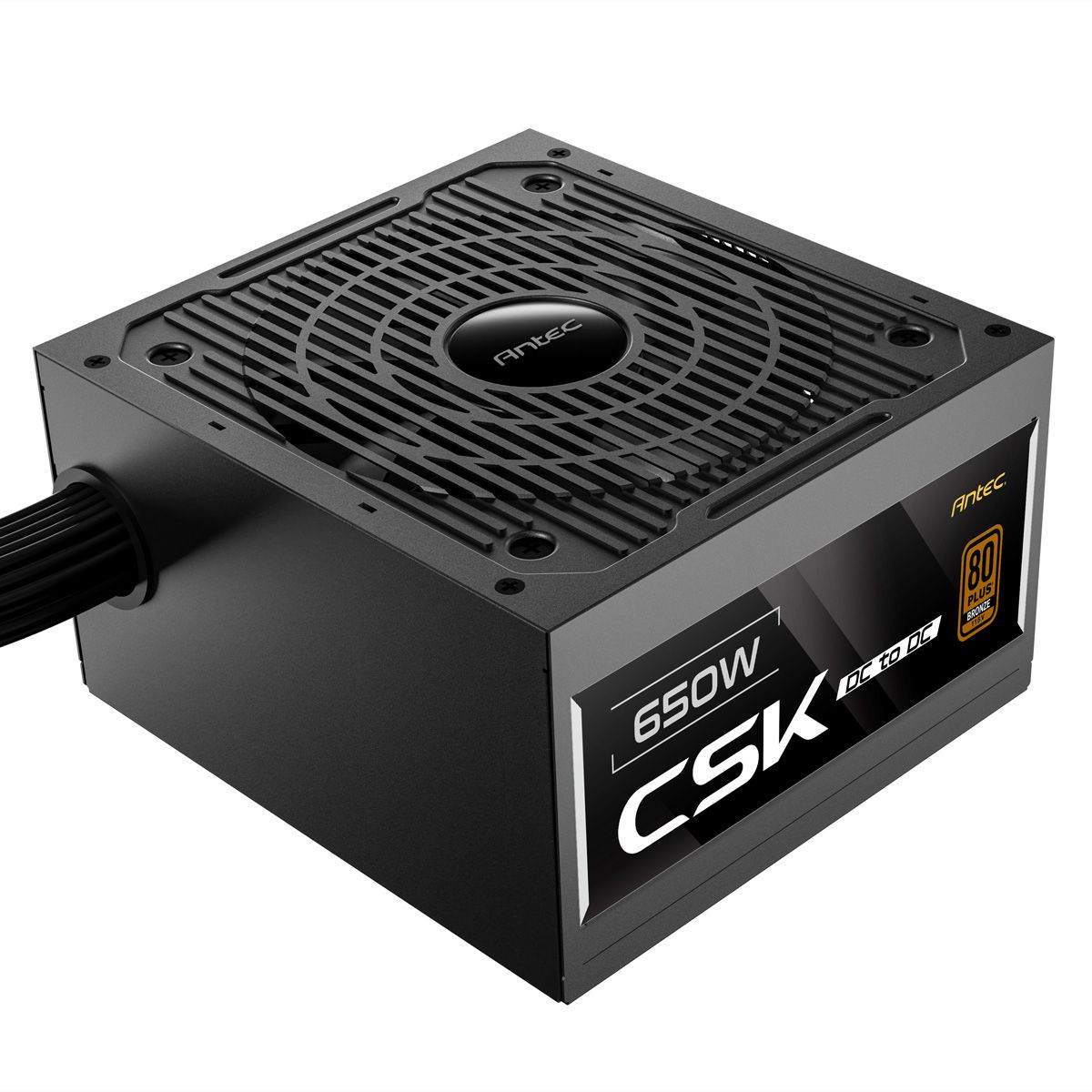 ANTEC CSK650DC PC Netzteil 650W ATX 2.52-kompatibel, schwarz