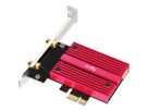 CUDY WE4000 AX5400 Wi-Fi 6E PCI Express Adapter