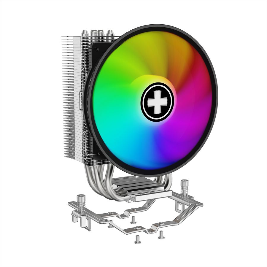XILENCE XC149 ARGB CPU-Kühler, 120mm PWM FDB Lüfter, 150W TDP