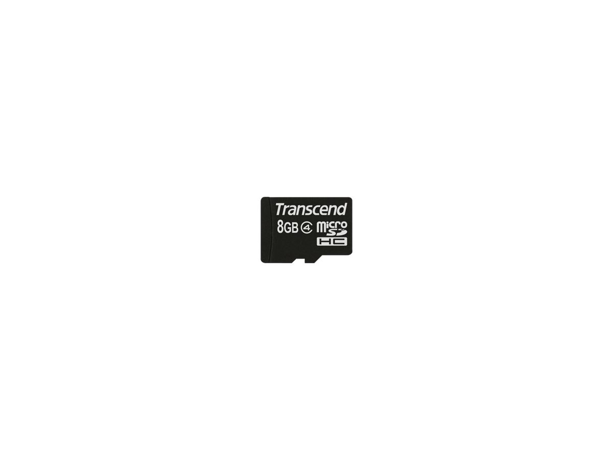 Transcend TS8GUSDC4 Speicherkarte 8 GB MicroSDHC Klasse 4