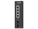 D-Link DIS-210G-06P 6-Port Switch, Smart Managed Gigabit PoE Industrial