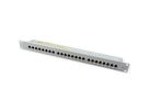 VALUE Kat.6A (Class EA) 19"-Patchpanel, 24 P, geschirmt, grau