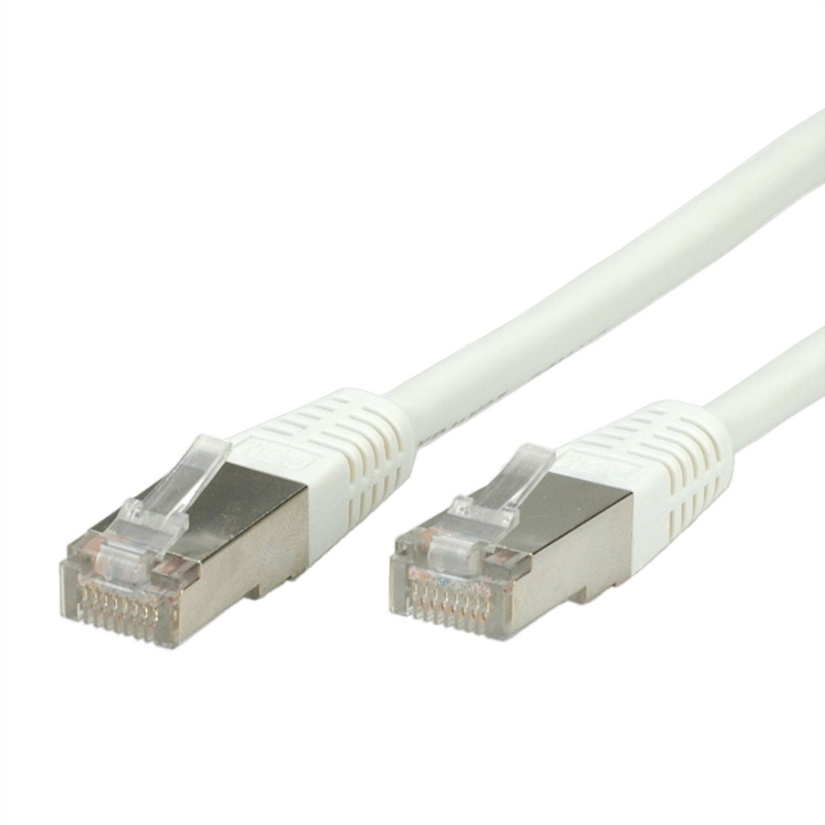 VALUE Patchkabel Cat.6 (Class E) S/FTP (PiMF), weiß, 5 m