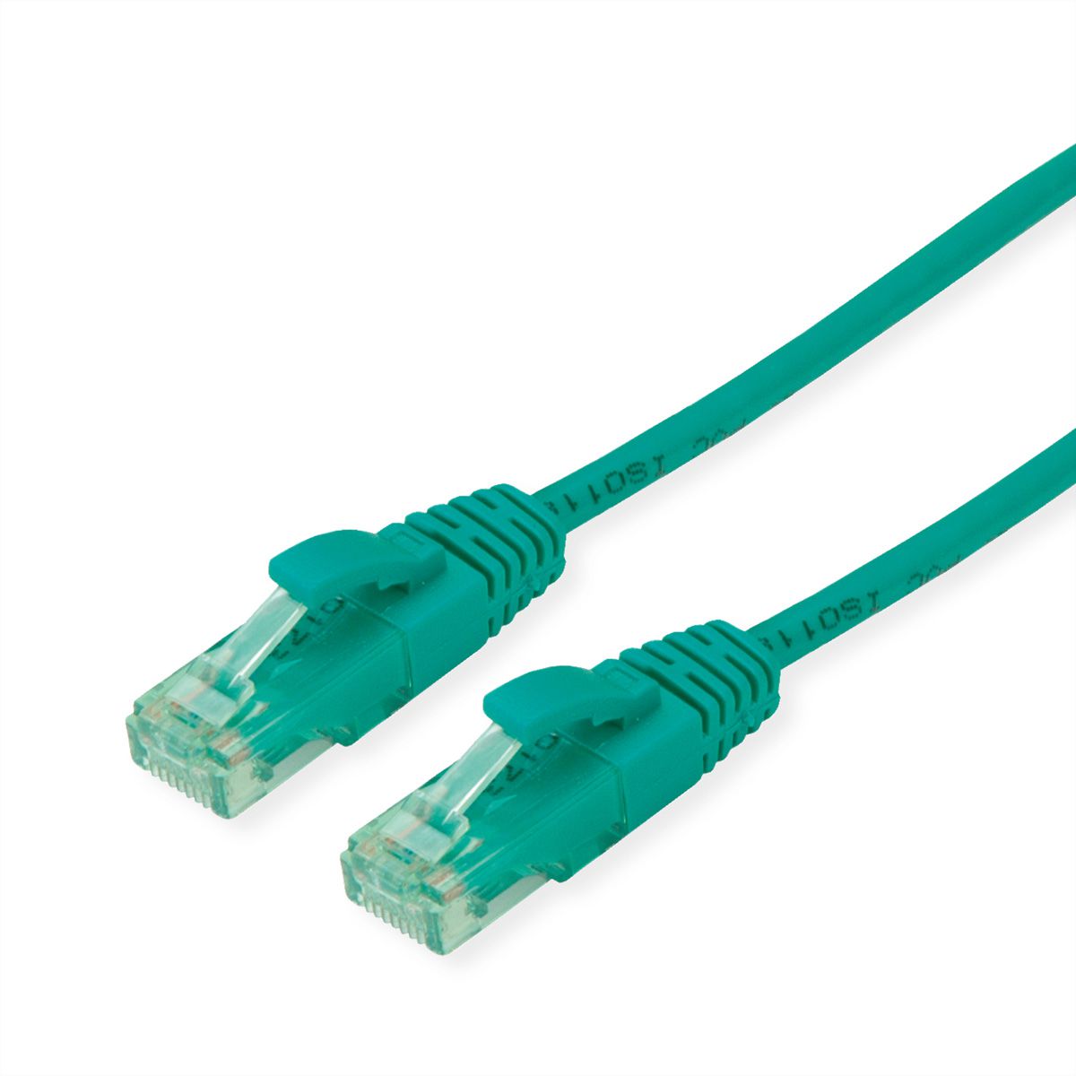 ROLINE RM Patchkabel Cat.6A UTP, grün, 0,5 m