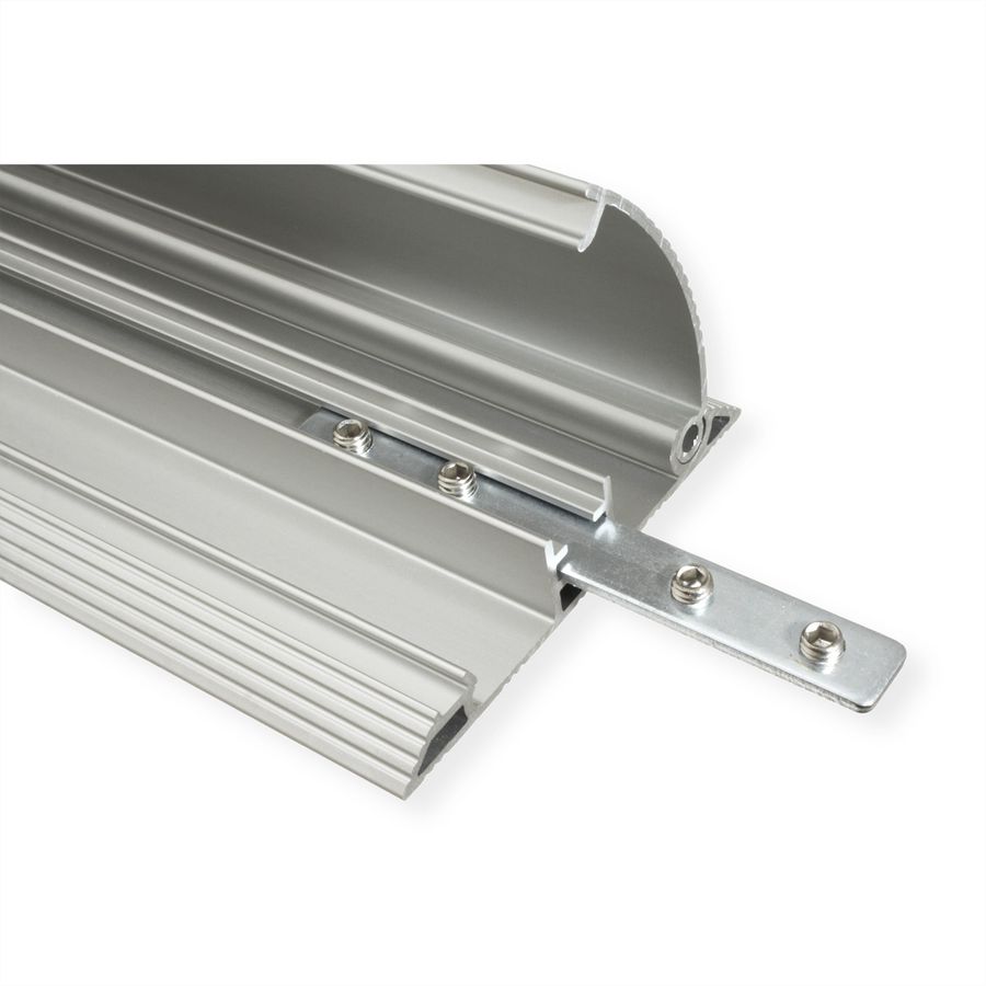 ROLINE Kabel-Brücke, Aluminium, 92 x 22 mm, silberfarben, 1,1 m
