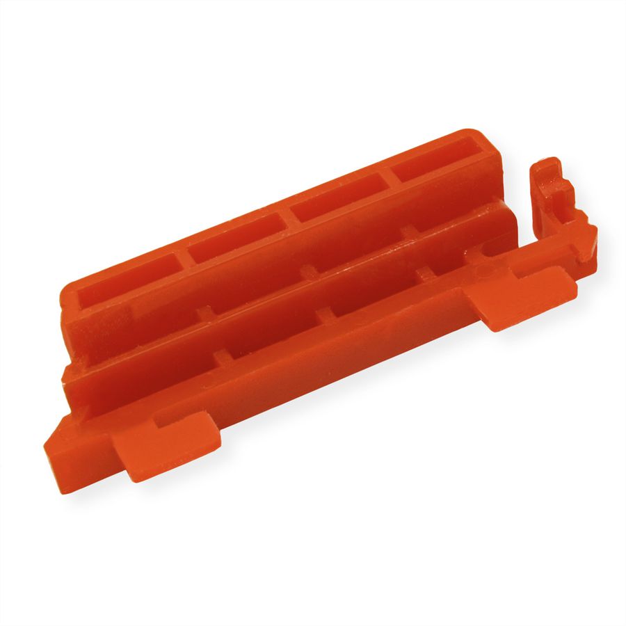 BACHMANN PDU Verriegelungs Clips, für C13 Buchsen, 12er Set, rot