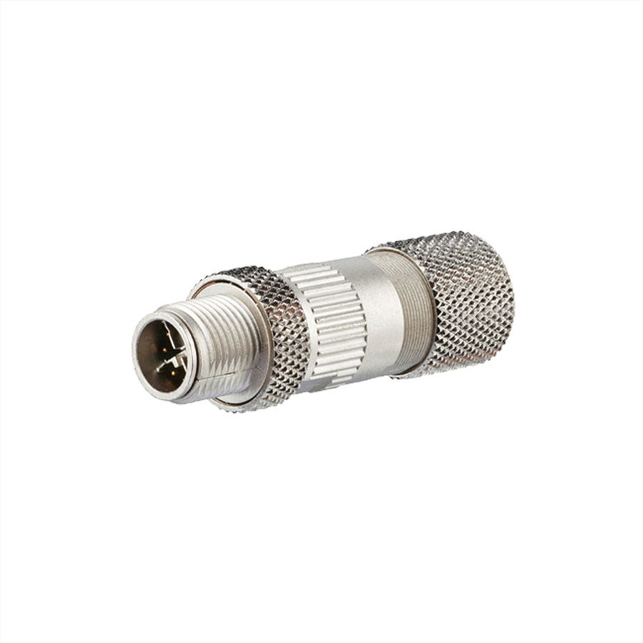 METZ CONNECT E-DAT M12 X-codiert, feldkonfektionierbarer Stecker