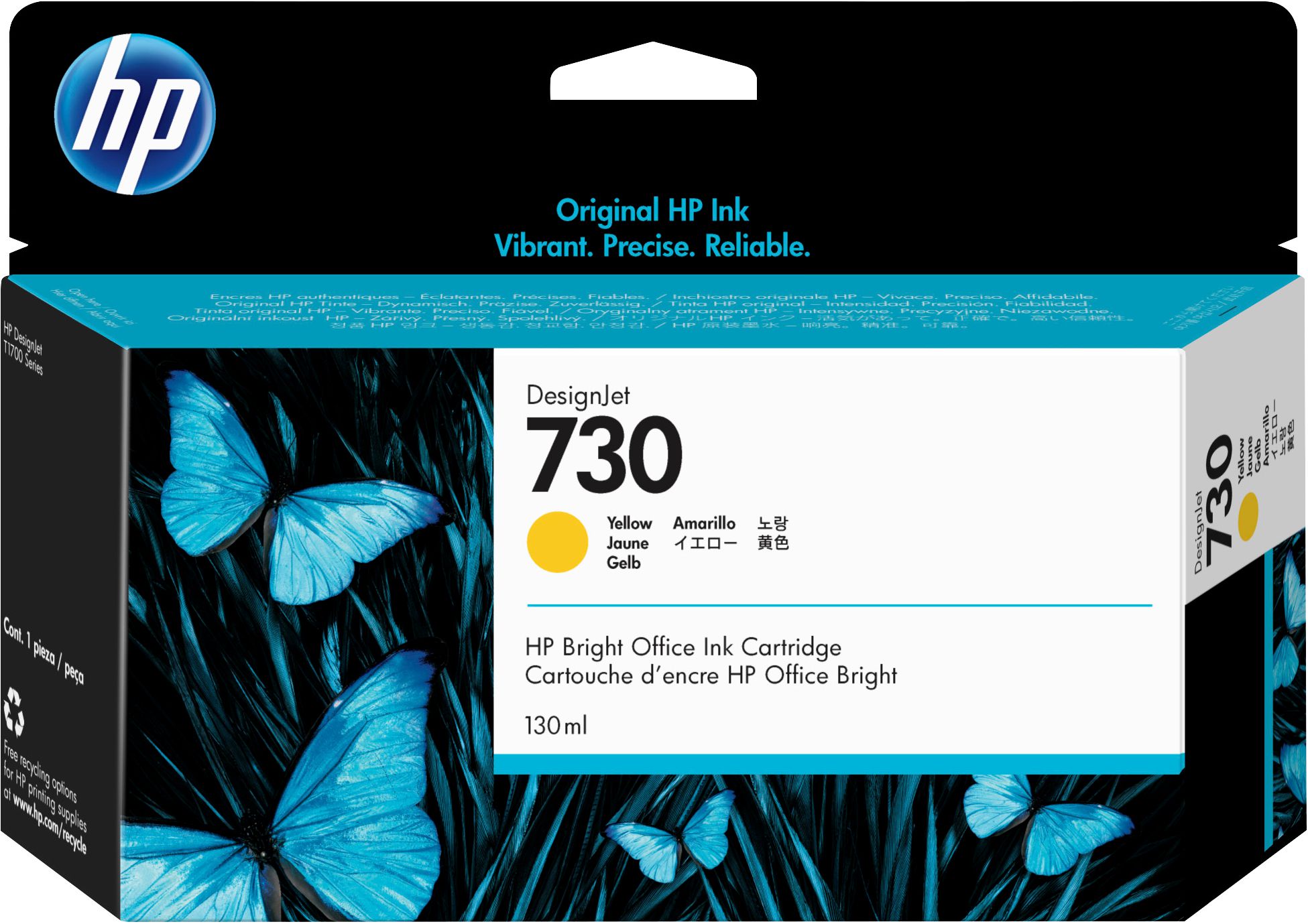 HP 730 DesignJet Druckerpatrone Gelb 130 ml