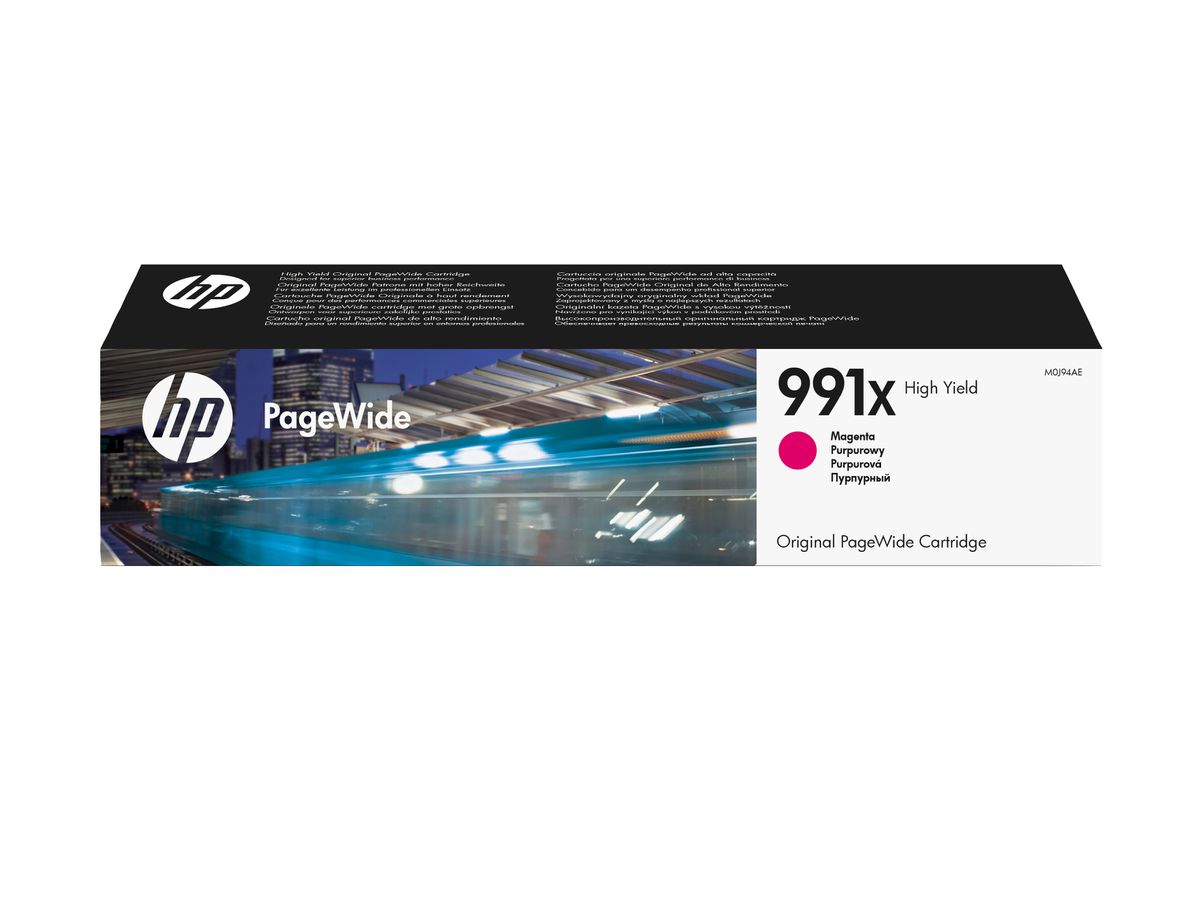 HP 991X Magenta Original PageWide Patrone mit hoher Reichweite