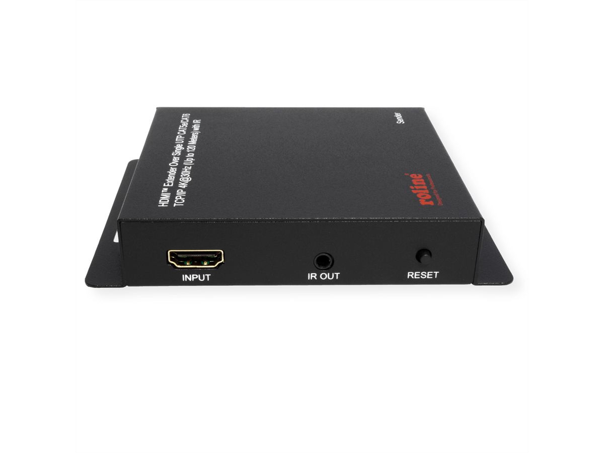 ROLINE HDMI Verlängerung, über IP, 4K30Hz, 120m, mit IR