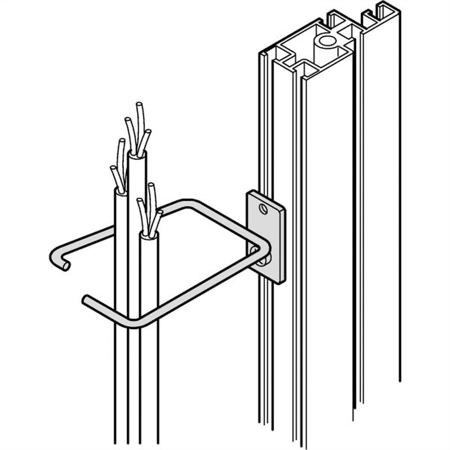 SCHROFF Kabelösen - KABELOESEN 120BX112T 800B