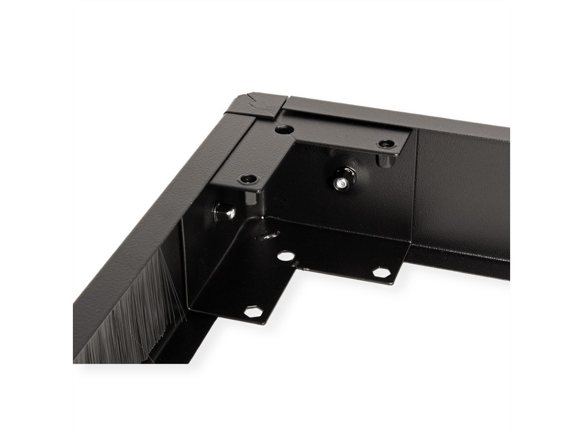 ROLINE Sockel für Netzwerkschrank, 600x600 BxT, schwarz