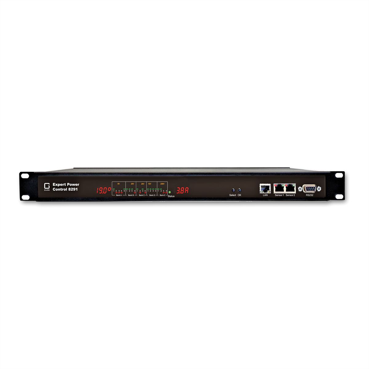 GUDE 8291-2 EPC AC/DC-Switch 21 Ports, Einzelportmessung