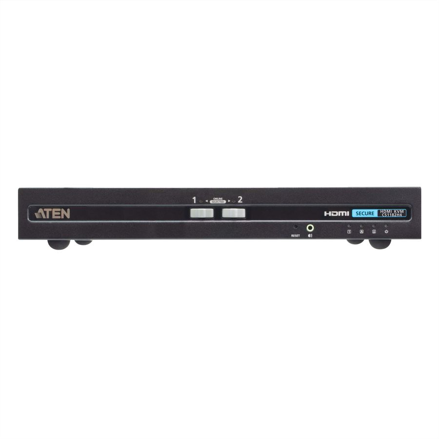 ATEN CS1182H4 2-Port 4K HDMI Secure KVM PSD PP V4.0 Compliant