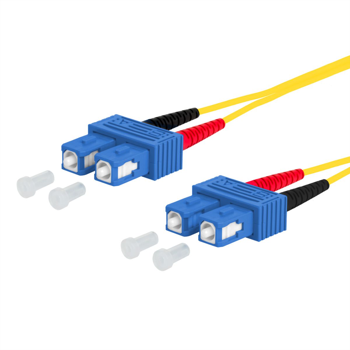 METZ CONNECT OpDAT Patchkabel, SC-D/SC-D OS2, 2 m